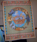 Mary Wood, "1st of 6 Community Quilts"
